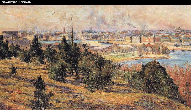 Karl Nordstrom View of Stockholm from Skansen